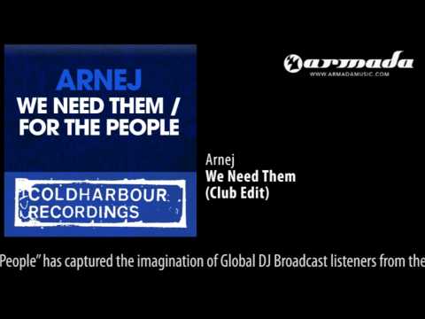 Arnej - We Need Them (Club Edit) [CLHR108]