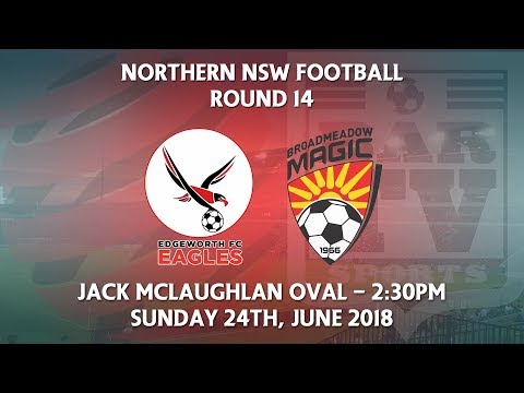 2018 NNSWF NPL Round 14 - Edgeworth Eagles FC v Broadmeadow Magic