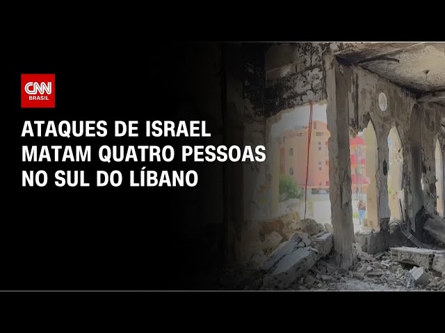 Guerra no Oriente Médio: Ataques de Israel matam quatro pessoas no Líbano | CNN 360º