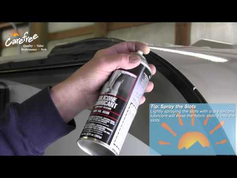 Universal Canopy Replacement ∙ 12V Vertical Arm Patio Awnings