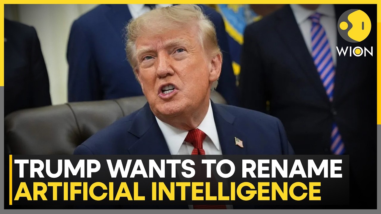 Trump Says Will Not Tolerate Attempts to Slow AI Growth | WION