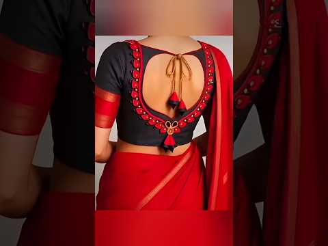 👌🎉🎉Very beautiful blouse back neck stylist collection blouse designs #design #blousebackneckdesigns