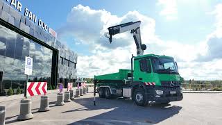 Mercedes-Benz Mercedes Arocs 26.40 6x4 Palfinger PK 24001 Cran dump truck for sale - Image 4 | Autoline PH Mercedes-Benz Mercedes Arocs 26.40 6x4 Palfinger PK 24001 Cran dump truck | Image 4 - Autoline