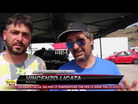 V.Licata - L.Minnela al 1° Rally Terre del Platani