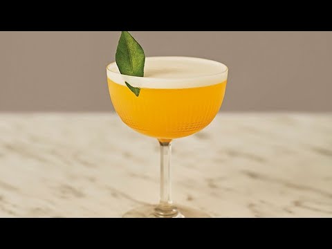How to make a Seedlip Blossom - A Non Alcoholic Cocktail with Citrus, Orange Blossom and Lemongrass