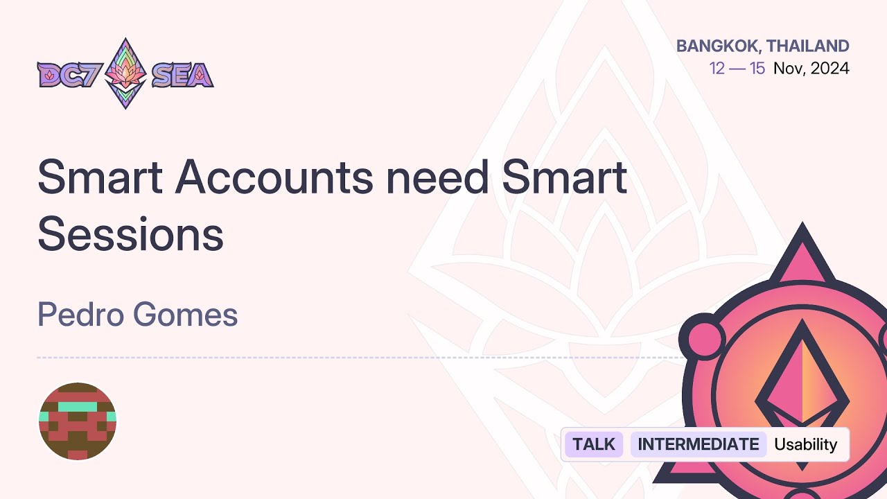 Smart Accounts need Smart Sessions preview