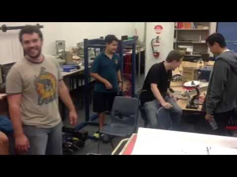 Team Curtin FRC prepares