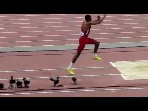 London 2012 Olympics Triple Jump Men Slowmo