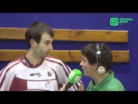 Lander Lasa. Postpartido Askatuak 53-73 Iraurgi SB