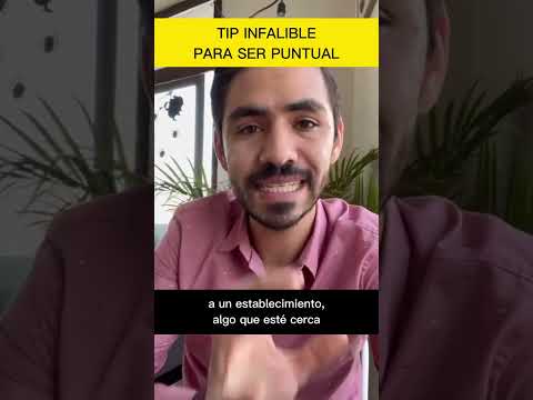 Tip infalible para no llegar tarde