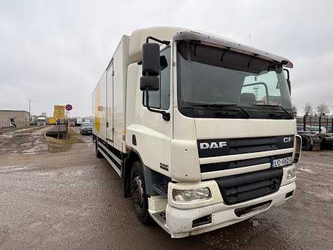 DAF CF, box trucks / box vans