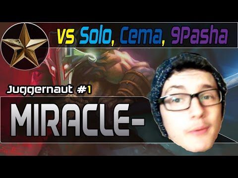 Dota 2 | Monkey Miracle - Juggernaut | 22 Kills vs Solo, Cema, 9pasha | Gameplay