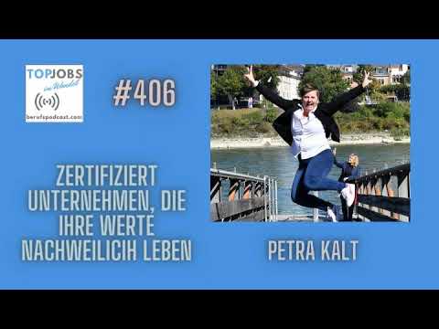 Petra Kalt: Zertifiziert mit der Sympanorm GmbH Unternehmen, die ihre Werte nachweislich leben.