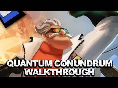 SPOILERS! Quantum Conundrum: Beginning of the End Gameplay Walkthrough