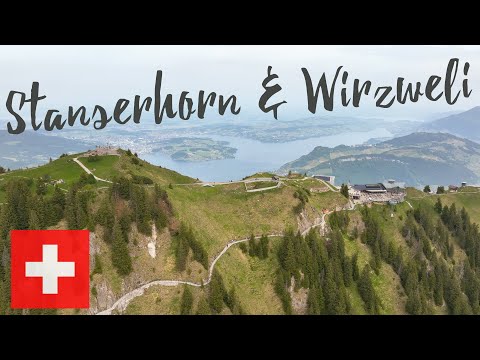das STANSERHORN und WIRZWELI von oben [4K|60fps]