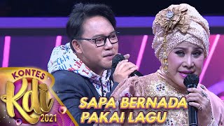 Download lagu LUCU! JURI SALING SAPA BERNADA PAKAI LAGU | KONTES KDI 2021 mp3