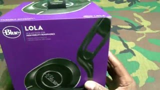 Video thumbnail for Blue Lola Sealed Over-Ear High-Fidelity Headphones by Flossy Carter