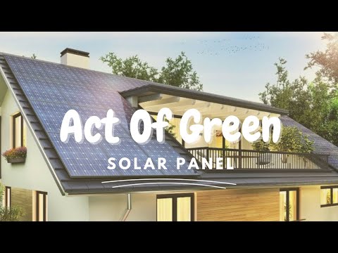 Mother Nature | Act Of Green | Solar Panel | Afifah & Rasyad