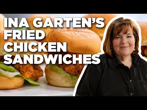 Ina Garten's Top-Rated Fried Chicken Sandwiches | Barefoot Contessa | Food Network
