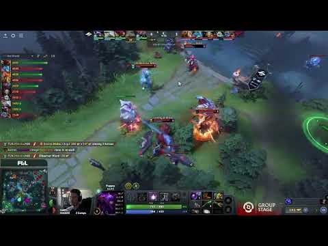 Q 1000 IQ play Team Secret vs Talon Dota 2
