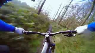 preview picture of video 'The Great Escarpe - Castlewellan MTB trails'