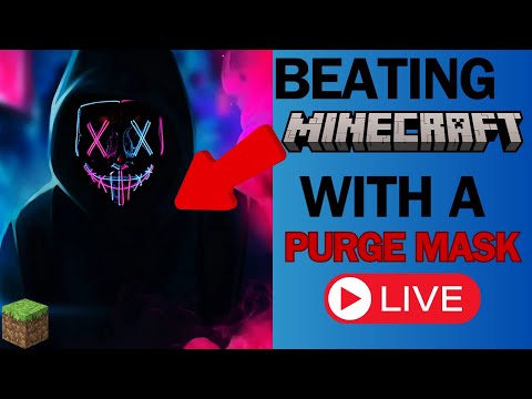 Ultimate Minecraft Challenge: Beating with Purge Mask!