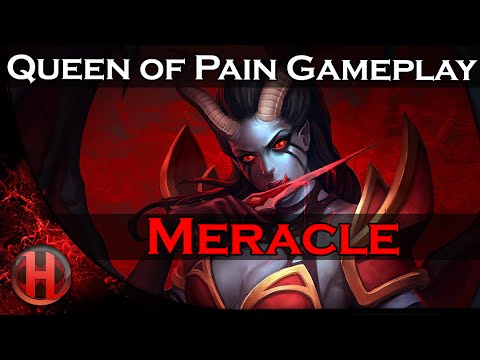 Meracle Queen of Pain Gameplay Dota 2