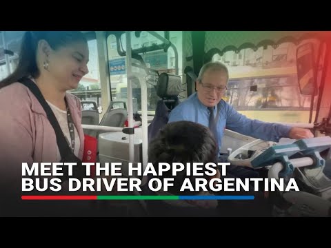 Meet the happiest bus driver of Argentina