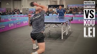 Kou Lei (2812) vs Mathieu De Saintilan (2656) US Open Mens Singles