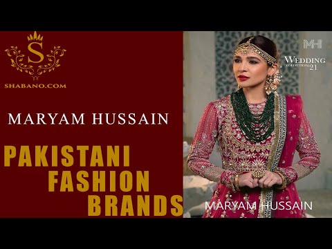 Wedding Collection '21 By Maryam Hussain