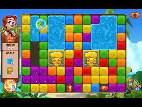 Lost Island Blast Adventure Level 653 NO BOOSTERS  A S GAMING