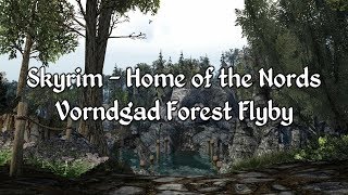 Skyrim - Vorndgad Forest Flyby - A Morrowind Mod