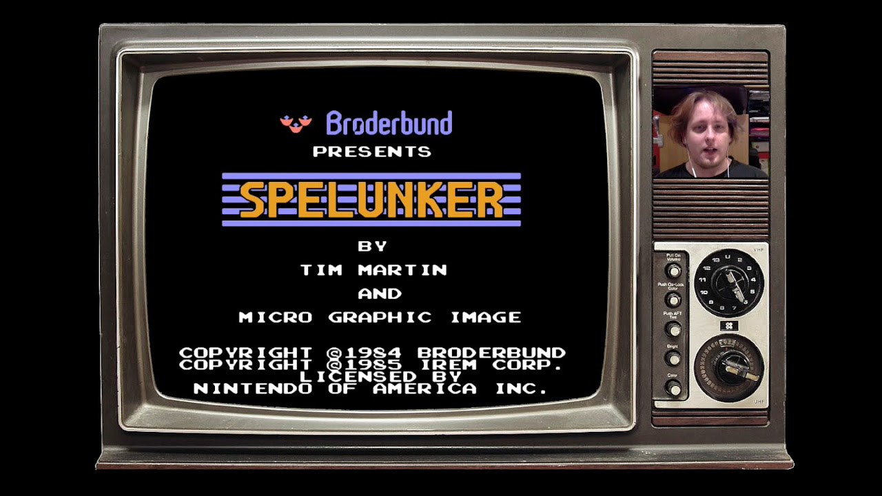 Extreme Plays! Spelunker [NES] [1985]