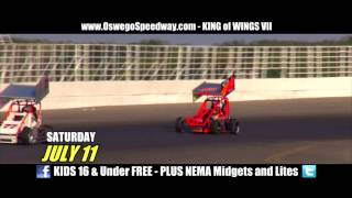 King of Wings VII - Oswego Speedway - July 11, 2015