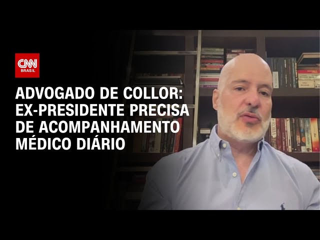 Advogado de Collor: Não é possível detalhar quais são os problemas de saúde | CNN 360°