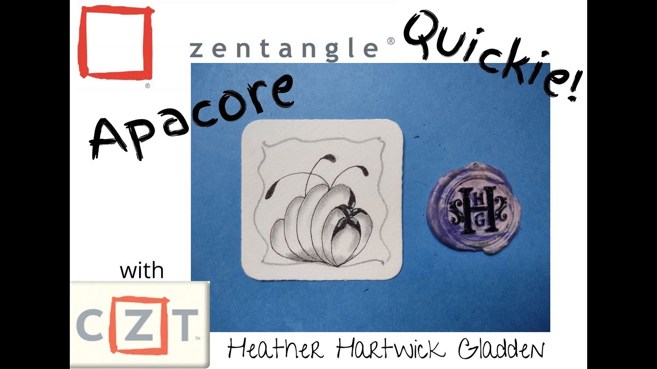 Zentangle® Quickie: Apacore