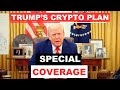 Trump Vows US Will Be "Undisputed Bitcoin Superpower" and "The Crypto Capital Of The World" in First-Ever Address from a Sitting US President to a Crypto Conference...