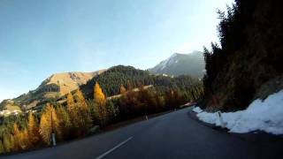 preview picture of video 'Autumn ride in the Alps 06 - Stanzach to Kelmen (Namlostal)'
