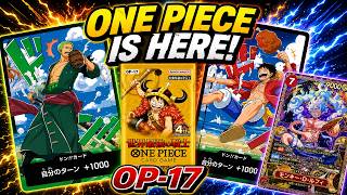I Found ALL the ONE PIECE OP-17 Cards!