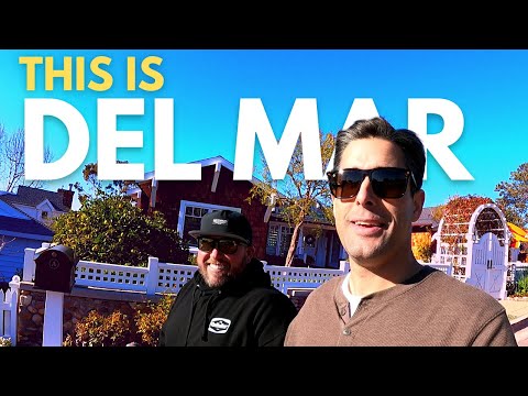 Living in Del Mar California | FULL VLOG TOUR of TOP San Diego Neighborhood