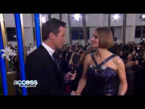 Jodie Foster interview before Golden Globe speech 2013