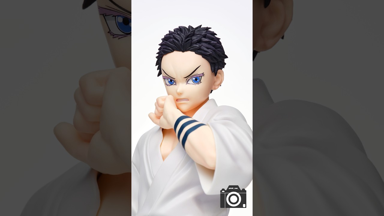 【鬼滅の刃】狛治のフィギュアを開封＆白背景で撮影！#鬼滅の刃 #狛治 #猗窩座 #フィギュア #物撮り