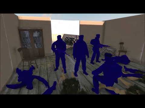 Blues Wage War On Tans! Massive Blue Push Into Tan Territory Army Men of warfare! [Army Men Mod]