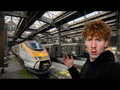 Exploring Europe's Largest Abandoned Train Warehouse | Everything Still Left Inside