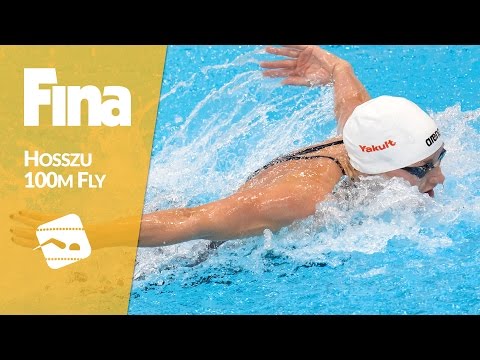 Hosszu flies for gold in 100m Butterfly