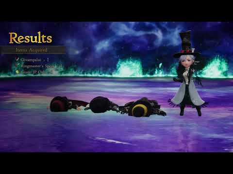 Bravely Default II Solo Challenge - Orpheus, Anihal, Shirley & Bernard vs Adelle (level 33)