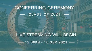 12:30PM - Conferring Ceremony 02 - Friday 10 September