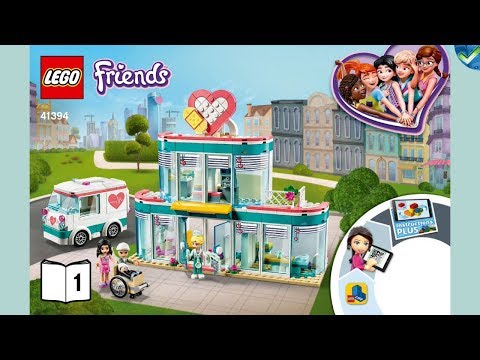 41394 Heartlake City Hospital LEGO® Friends Manual at the Brickmanuals Instruction Archive