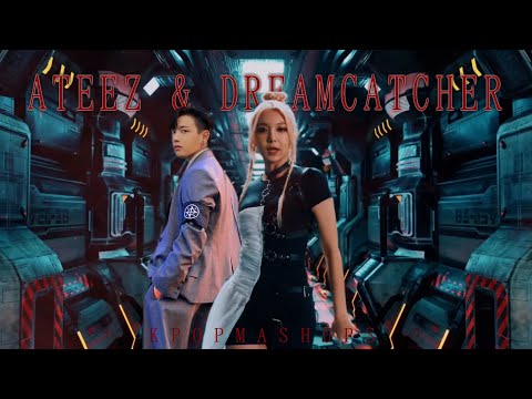 Dreamcatcher Vision & Ateez Cyberpunk Mashup