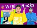 Testing Out Viral Instagram Hacks - 😱 See What HAPPENED ! | Anishka Khantwaal |